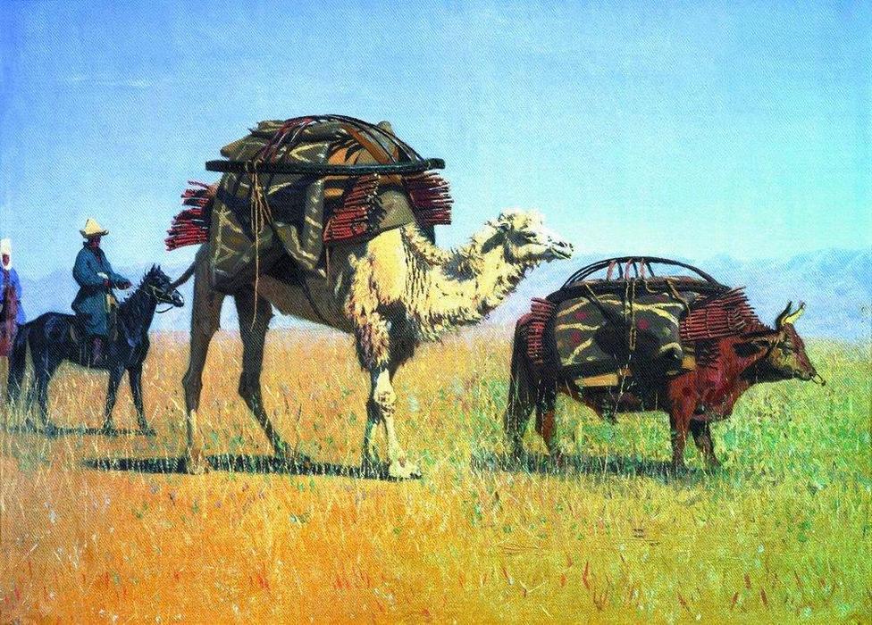 Migrations Kirghiz — Vasilije Vasiljevič Vereshčagin