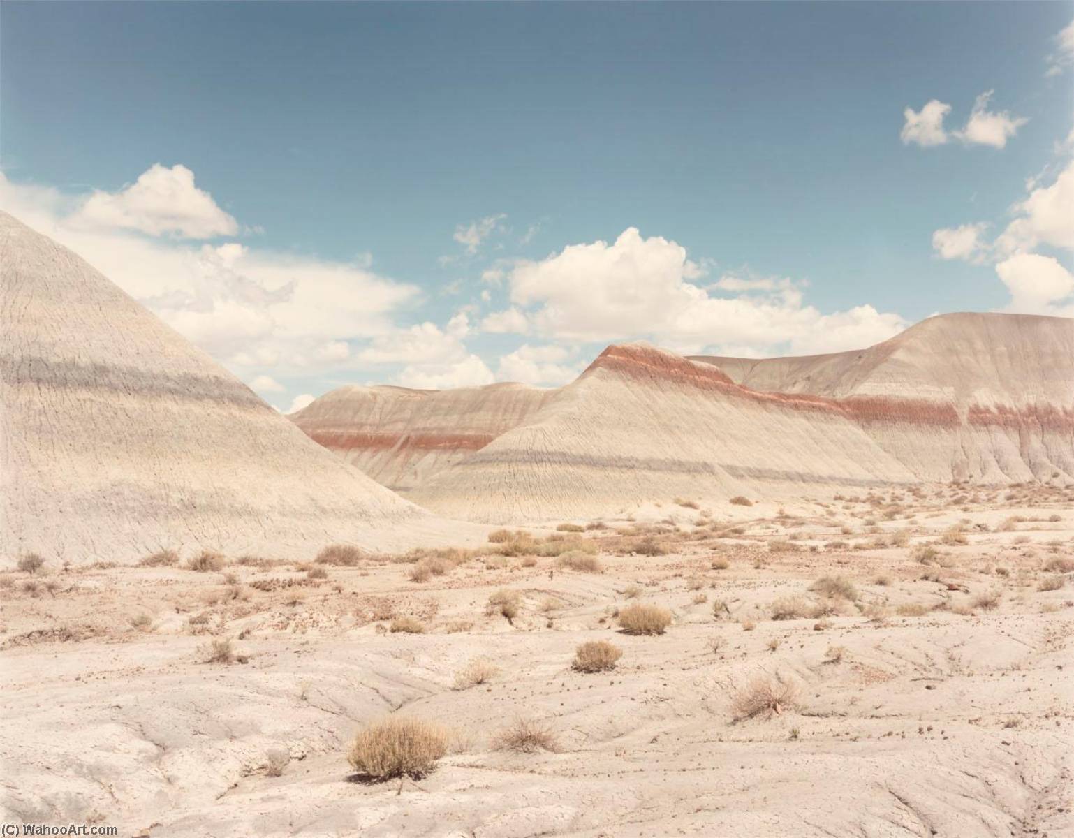 Teepees, Petrified Forest N.p. Arizona, From The Portfolio Shadowless Places, Deserts Of The Southwest — Frank Di Perna