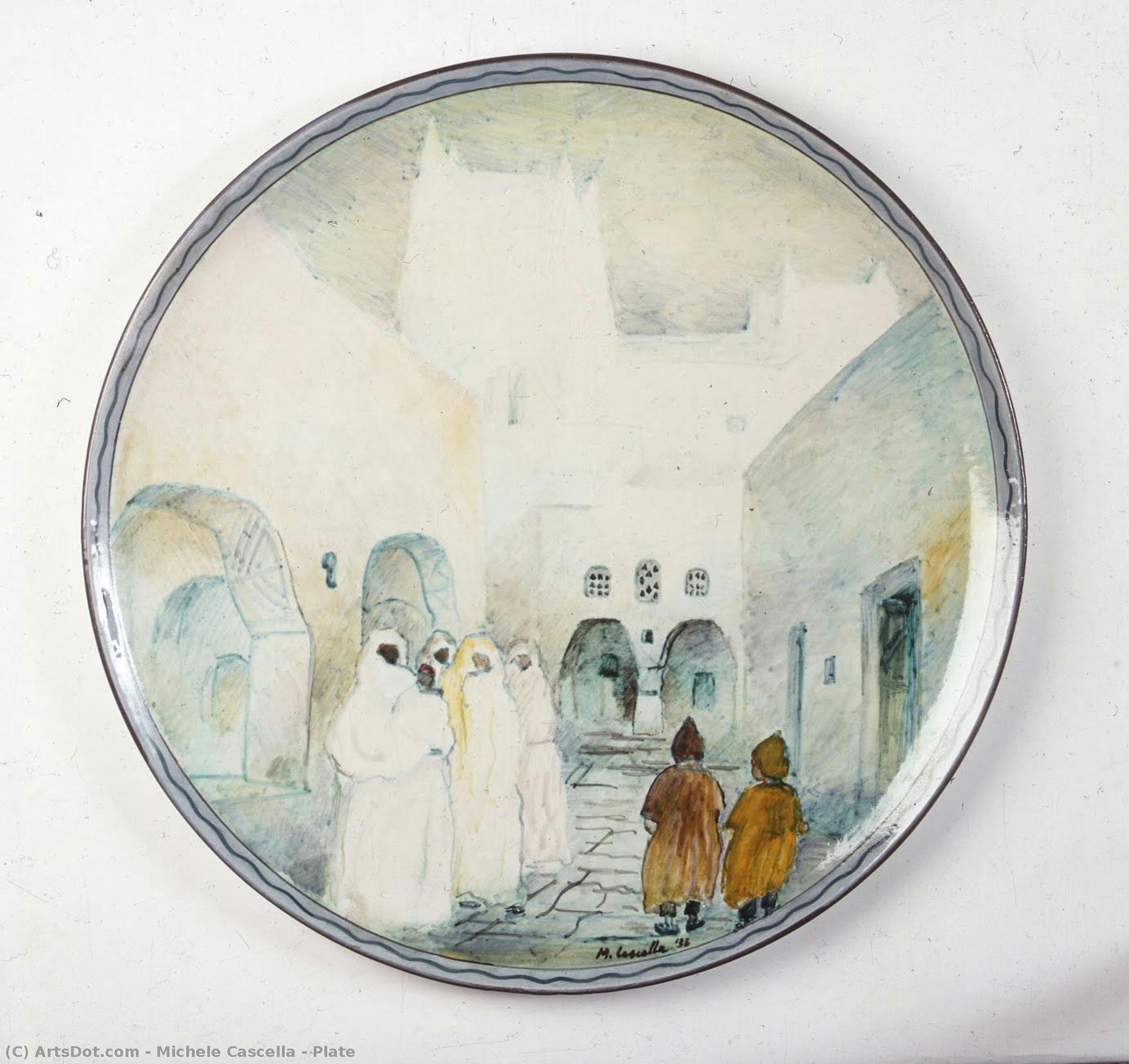 Plate — Michele Cascella