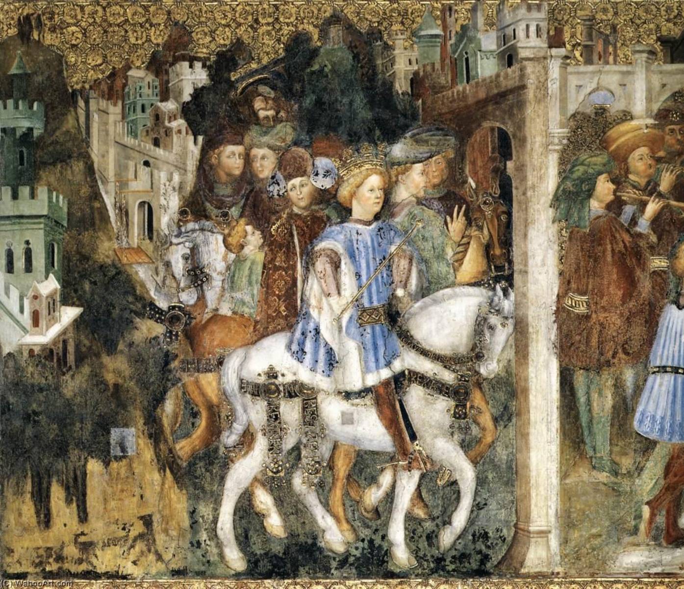 Theodolinda Cycle (scene No. 11) — Franceschino Zavattari