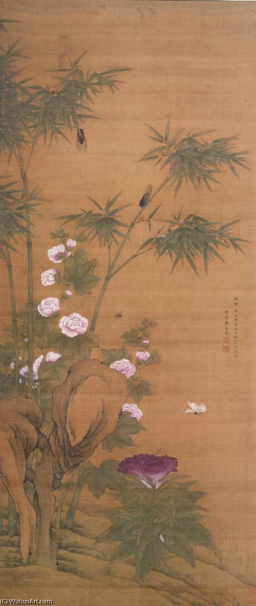 Birds And Flowers, After Yuan Dynasty Masters — Jiang Tingxi
