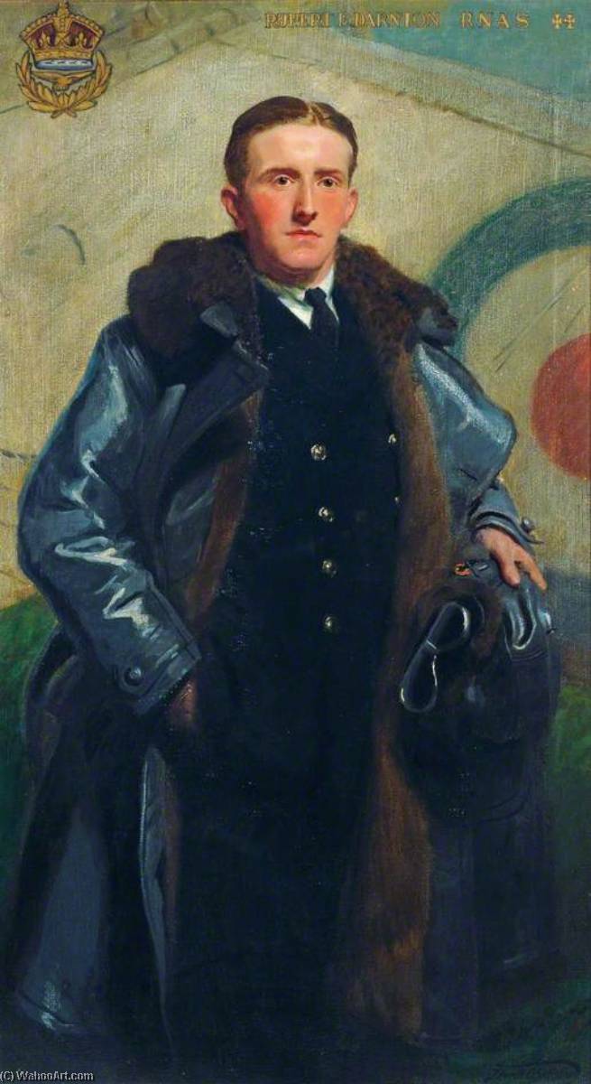 Captain Rupert Edward Darnton (1895–1975), Rnas, Raf — Frank O. Salisbury
