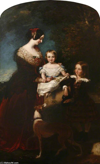 Caroline, 3rd Countess Of Mount Edgcumbe — James Sant