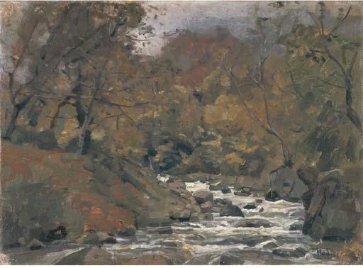 Mountain Stream In The Bernese Oberland — Ferdinand Hodler