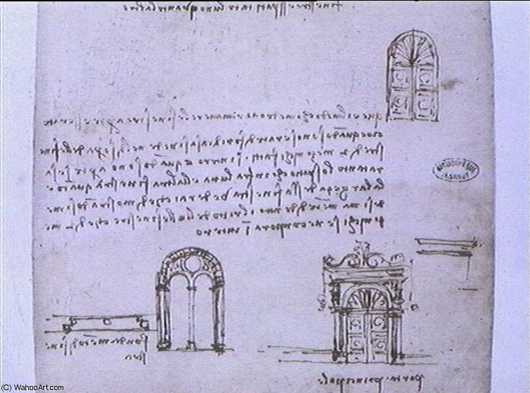 Progetto Architettonico, Finestre — Leonardo Da Vinci