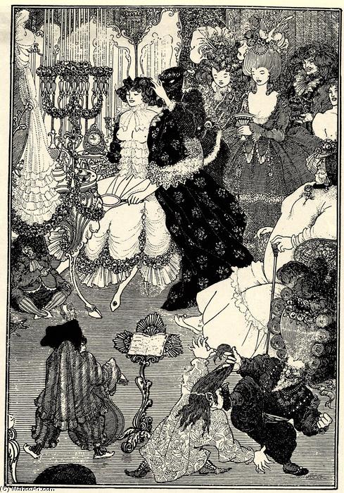 The Toilet Of Helen — Aubrey Vincent Beardsley