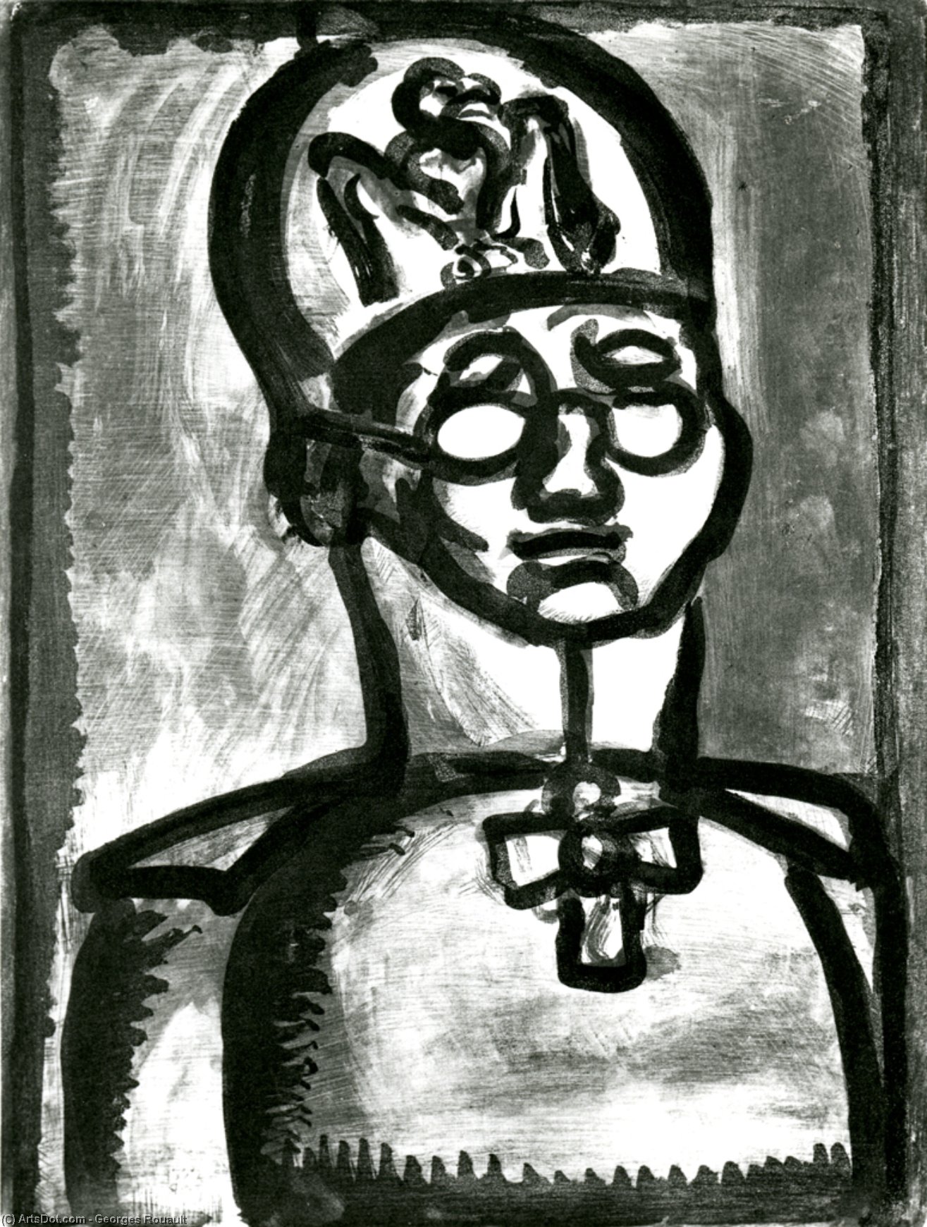 Away The Smile Of Reims — Georges Rouault