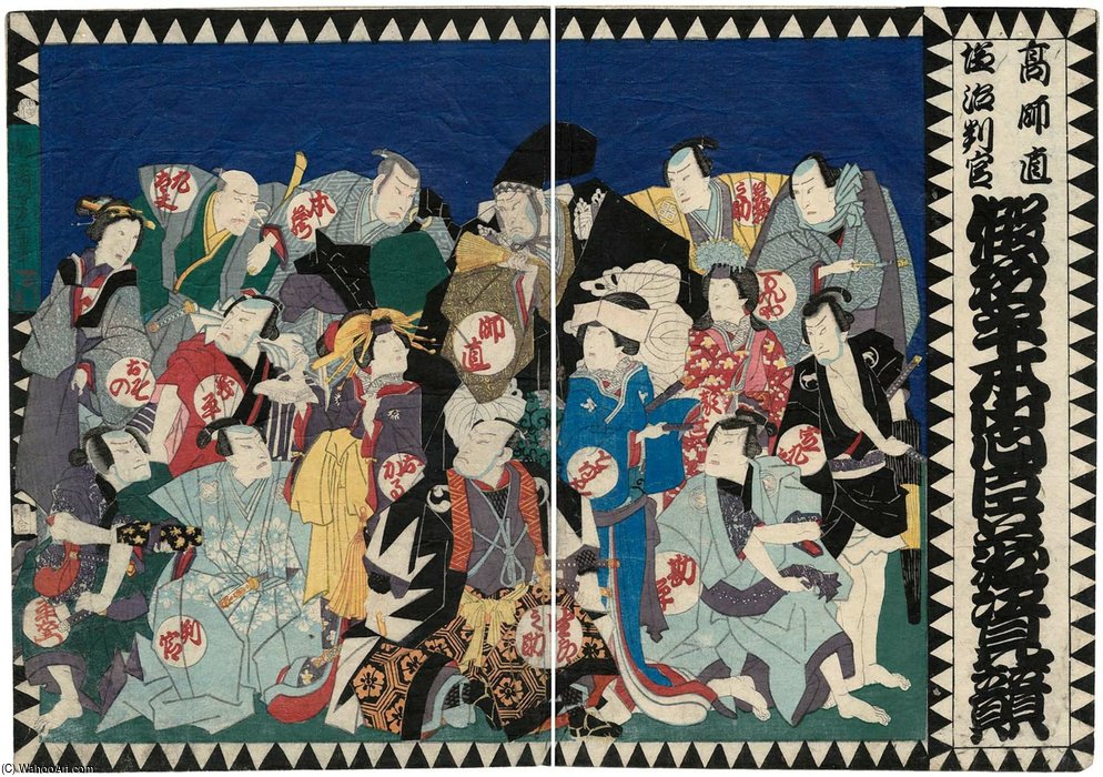Actors — Tsukioka Yoshitoshi