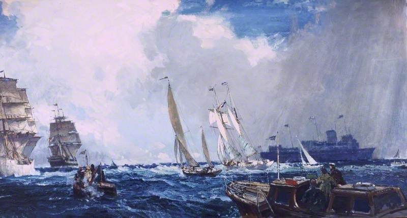 Start Of The Tall Ships Race, 11 August 1962 — Leslie Arthur Wilcox