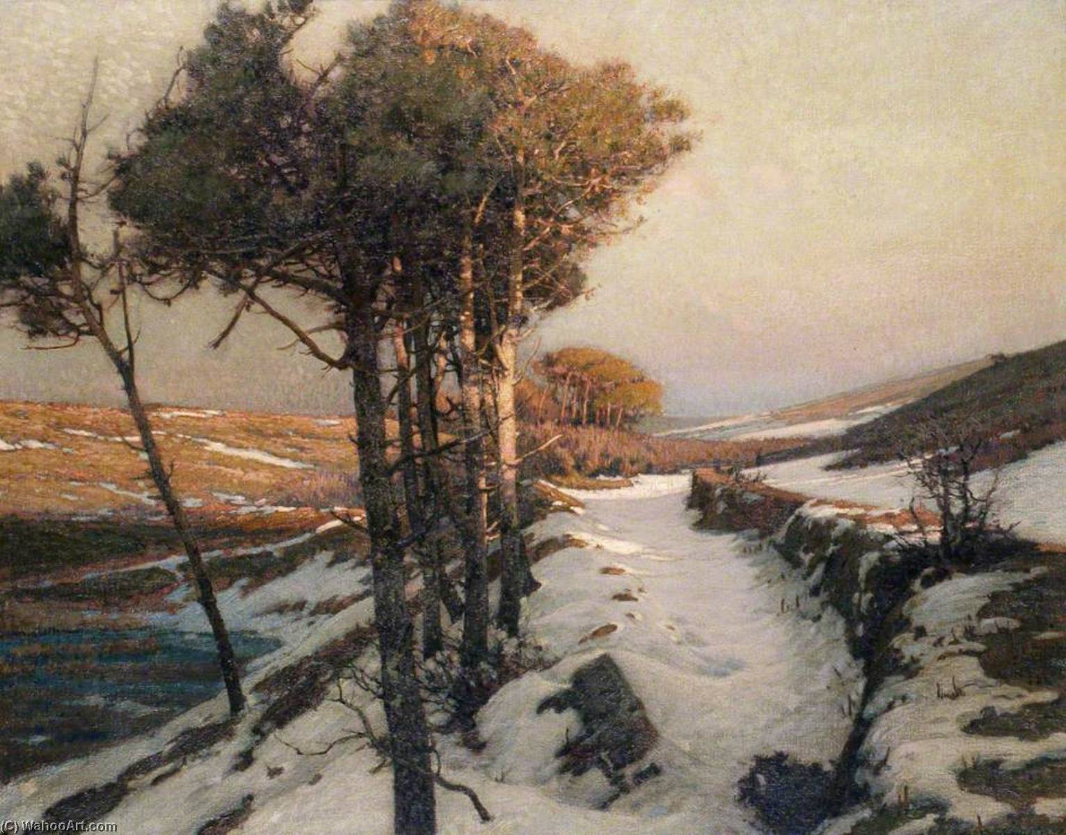 Lingering Snows — Samuel John Lamorna Birch