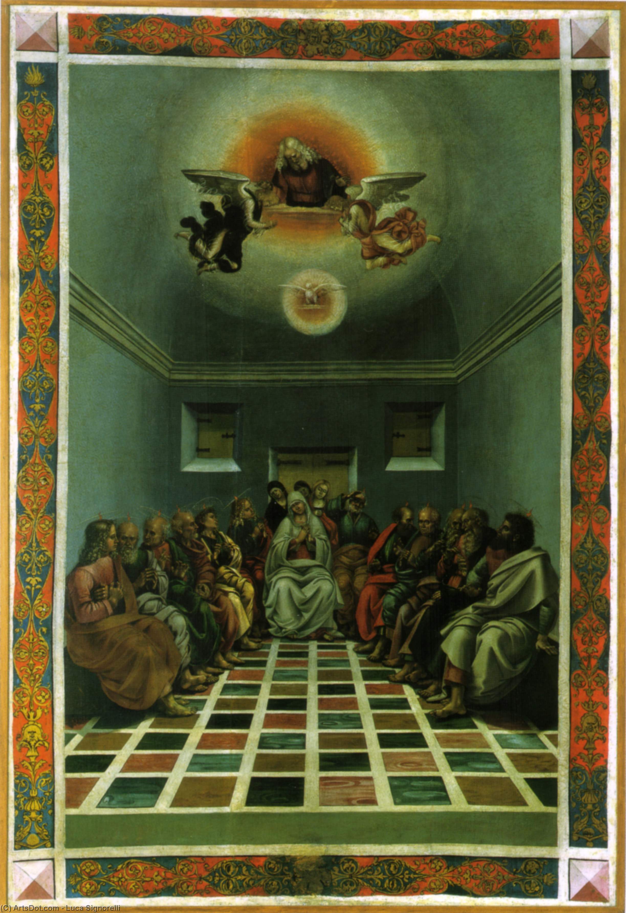 The Descent Of The Holy Ghost — Luca Signorelli