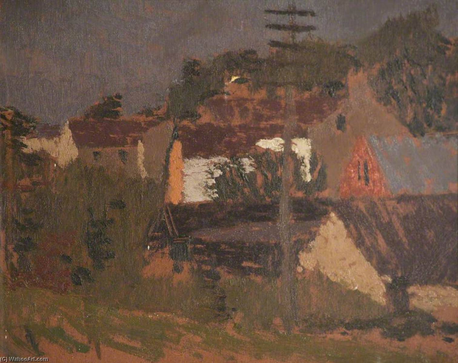Backs Of Houses, Wales — Edward Morland Lewis