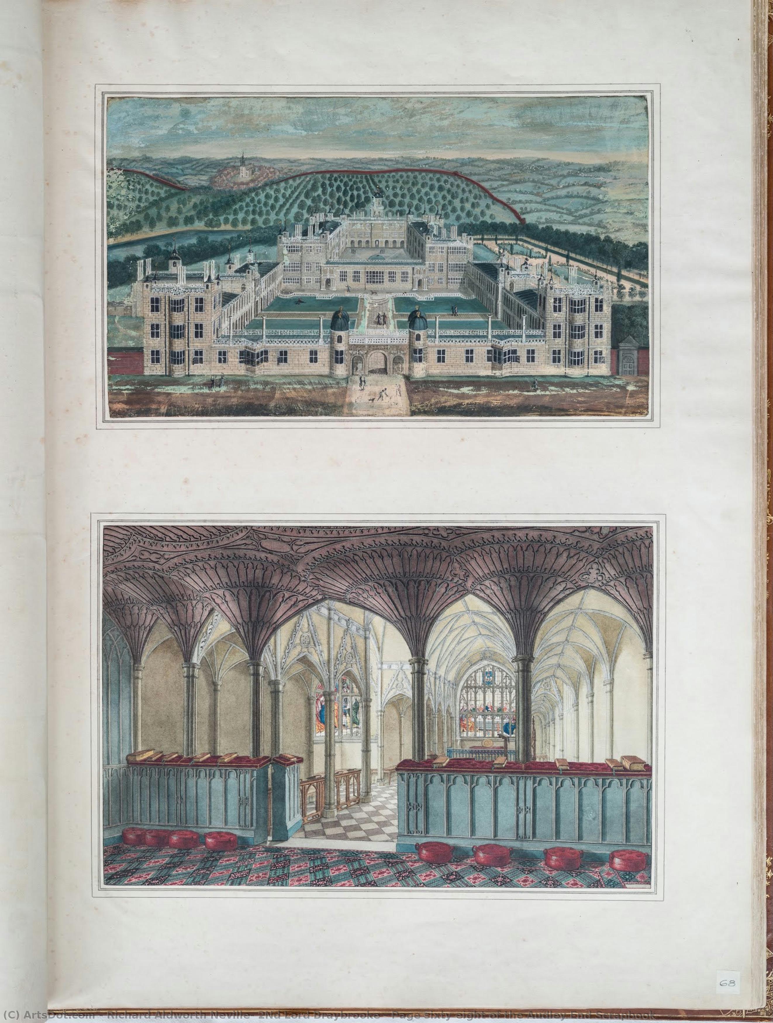 Page Sixty Eight Of The Audley End Scrapbook — Richard Aldworth Neville, 2nd Lord Braybrooke