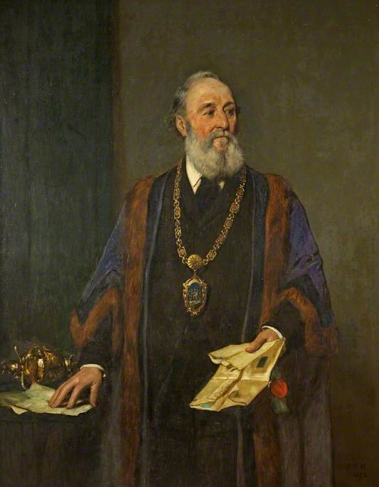 James Francis Prosser, Mayor Of Tewkesbury (1866–1869, 1872, 1874, 1877, 1879–1880) — John Dawson Watson