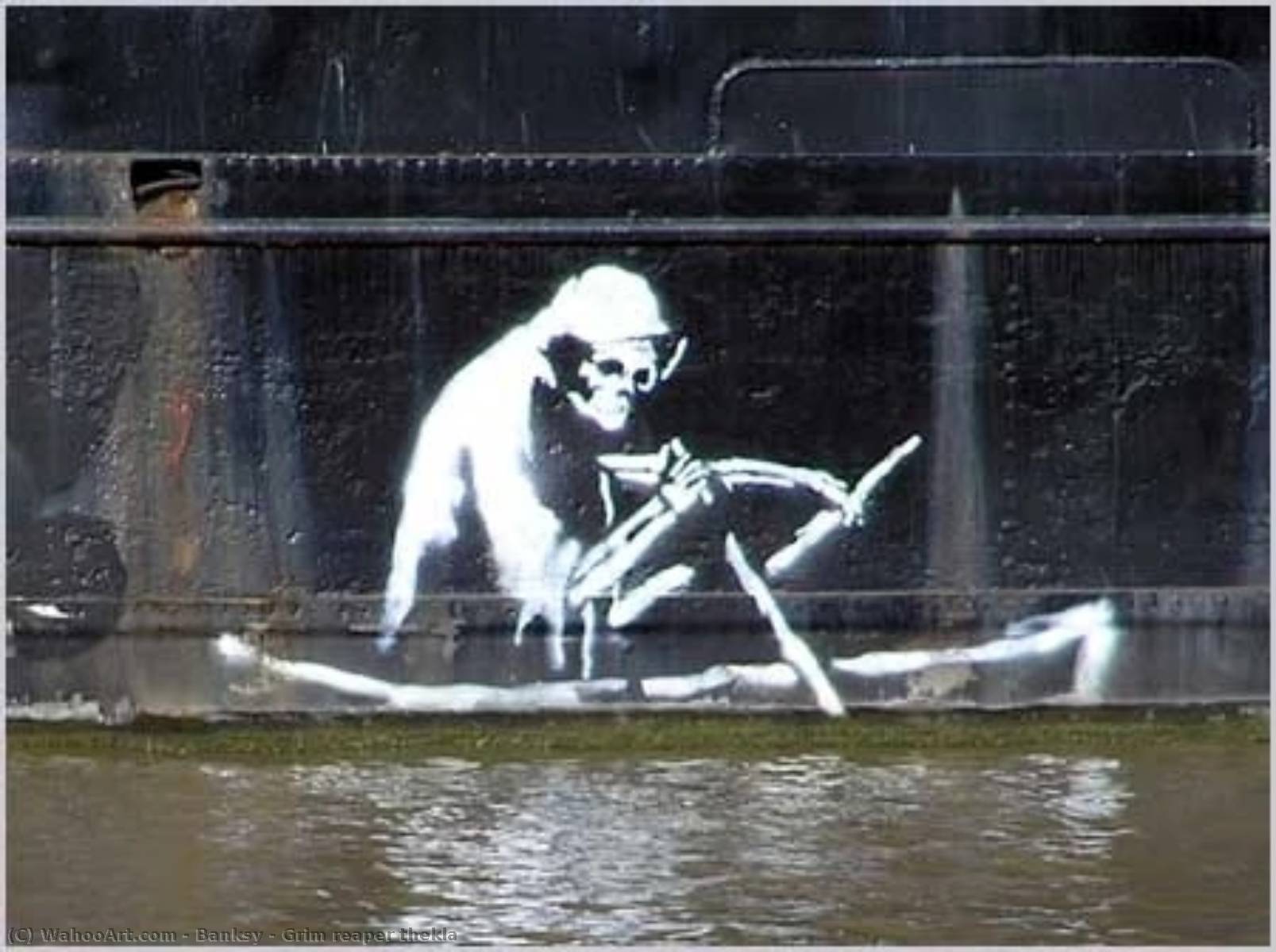 Grim Reaper Thekla — Banksy
