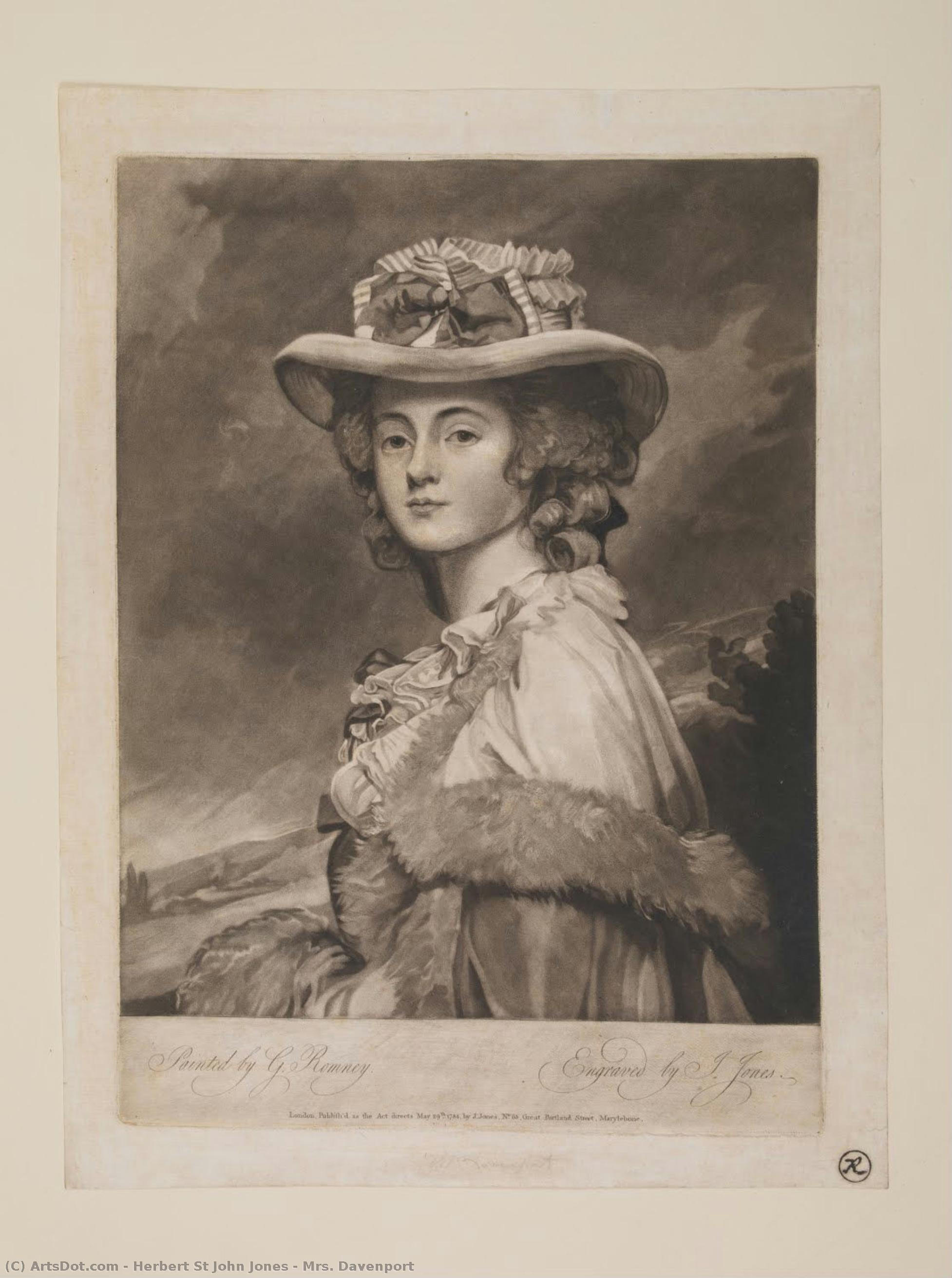 Mrs. Davenport — Herbert St John Jones