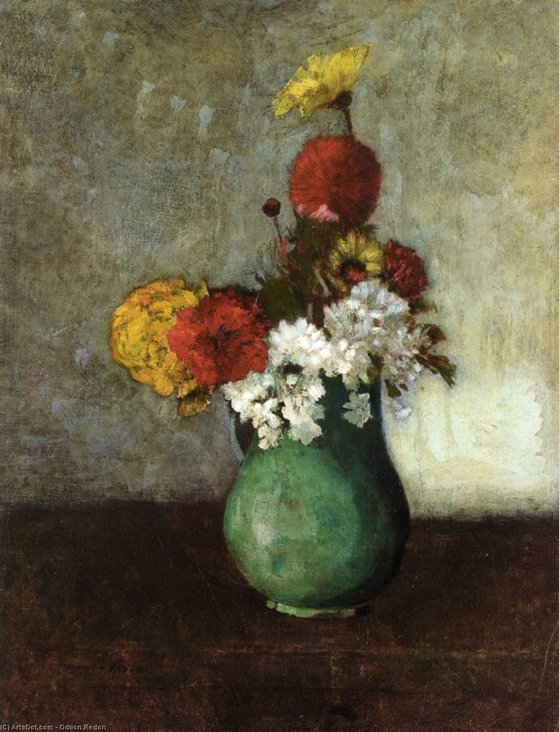 Vase Of Flowers (16) — Odilon Redon