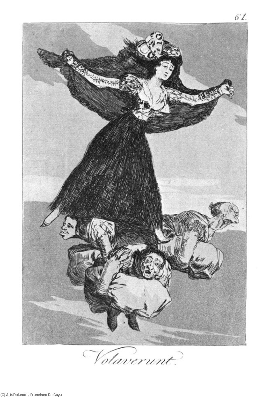 They Have Flown — Francisco José De Goya Y Lucientes