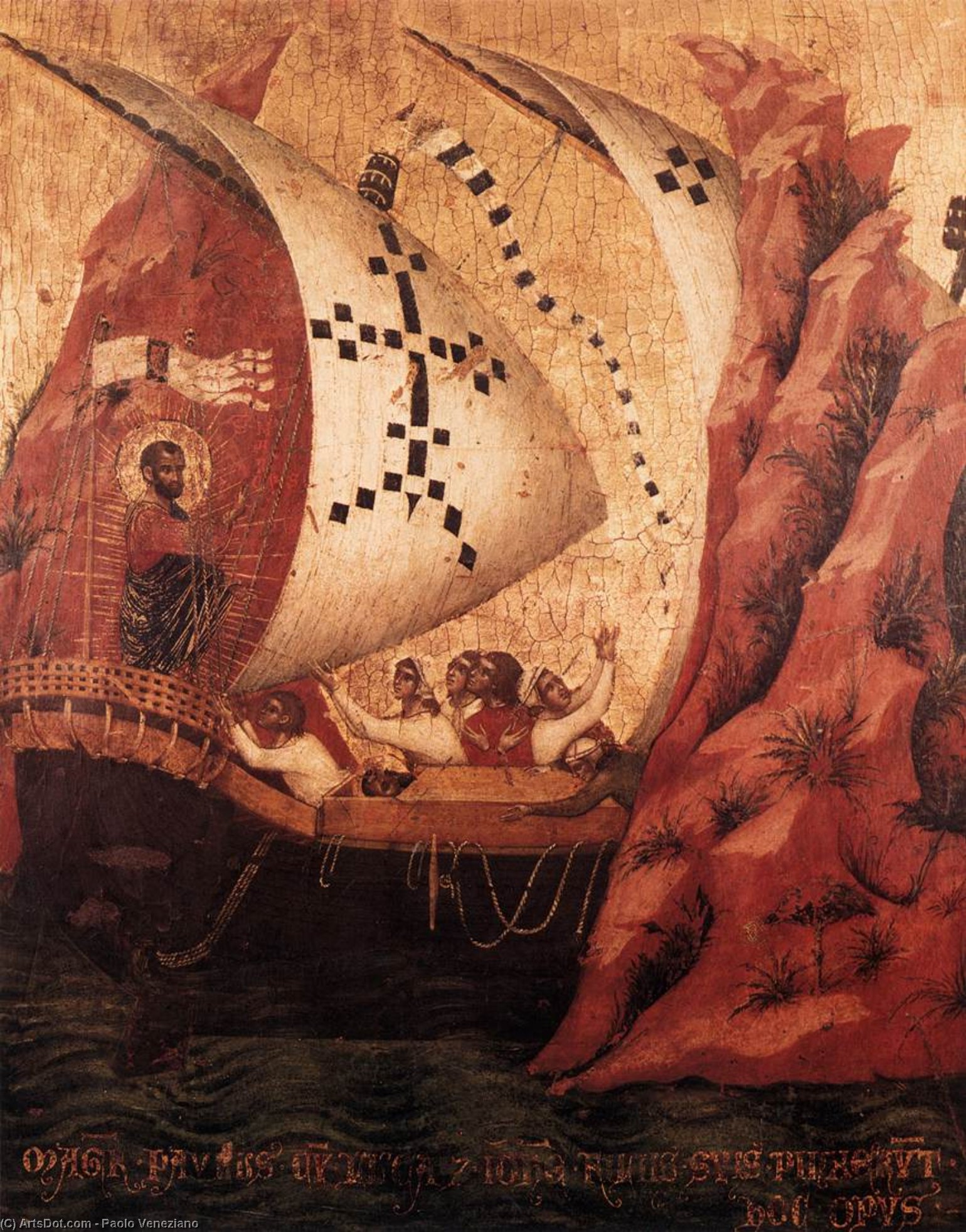 A Scene From The Life Of St Mark — Paolo Veneziano