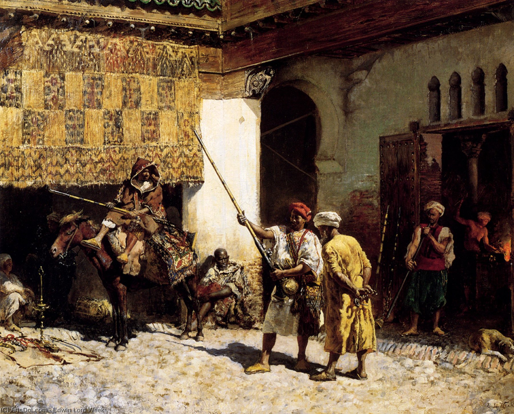 The Arab Gunsmith — Edwin Lord Viks
