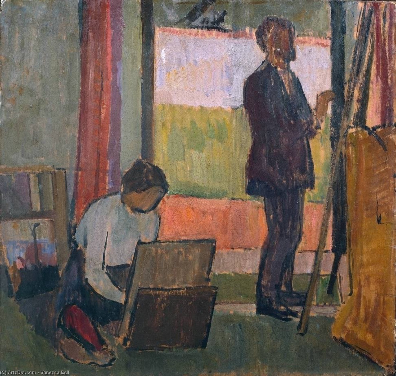 Frederick And Jessie Etchells Painting — Vanessa Bell