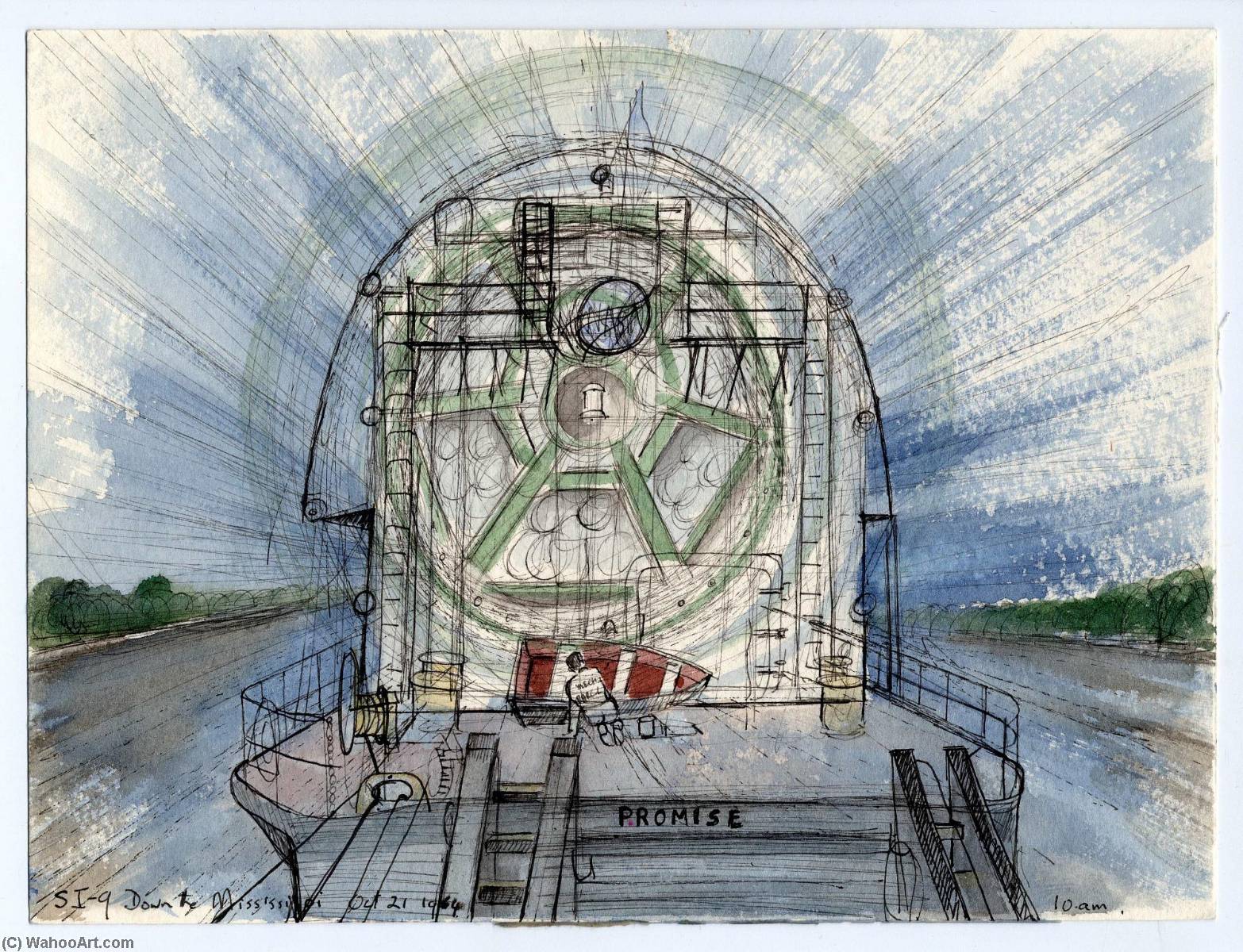 Down The Mississippi — Theodore Hancock