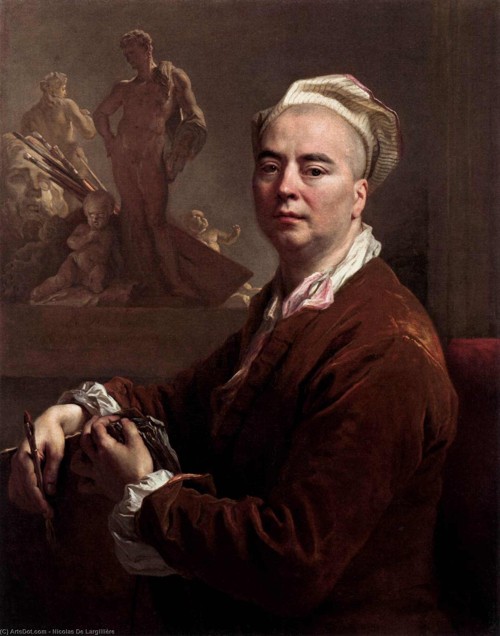 Self-portrait — Николя Де Лагрильер