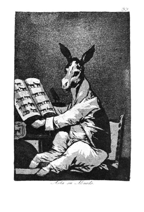 As Far Back As His Grandfather — Francisco José De Goya Y Lucientes
