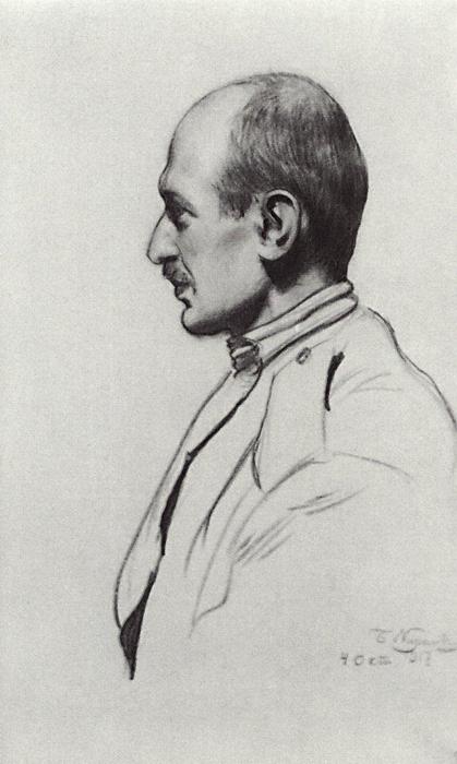 Portrait Of G.s. Vereisky — Boris Mikhailovich Kustodiev