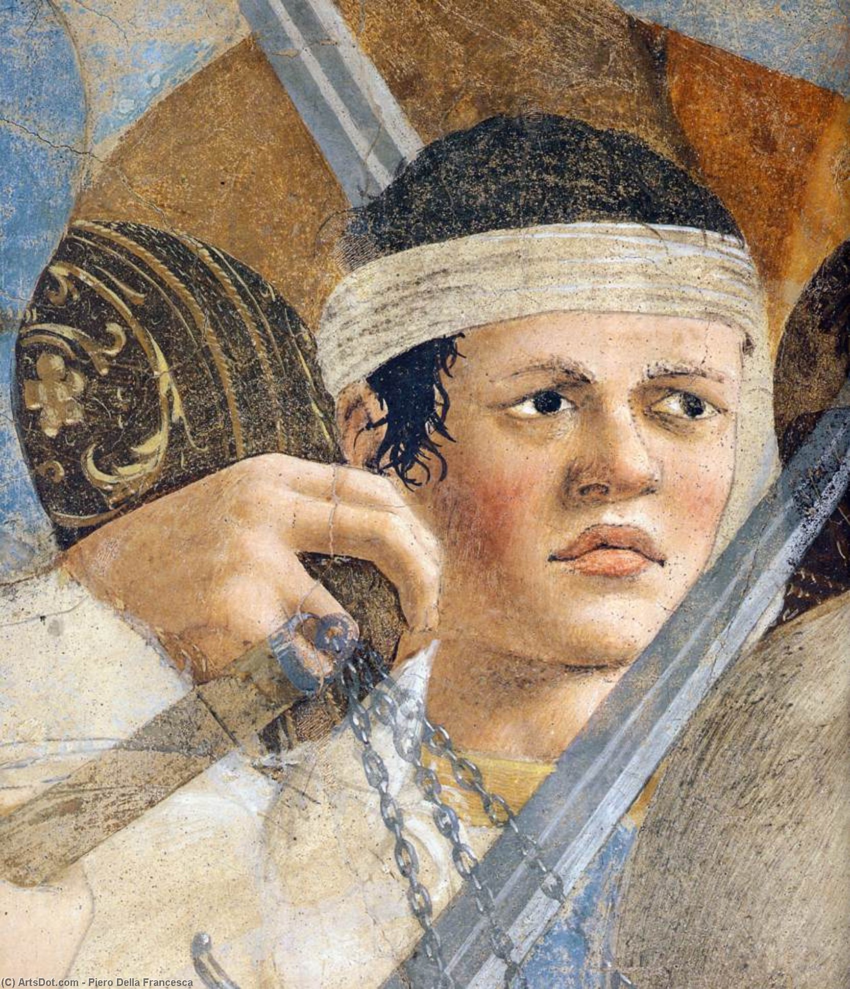 8. Battle Between Heraclius And Chosroes (detail) — Piero Della Francesca