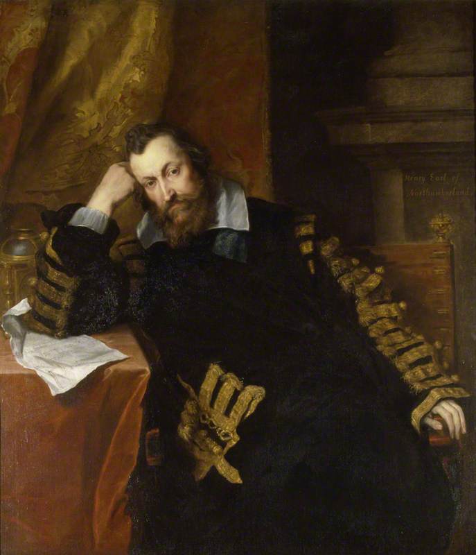 Sir Henry Percy (1564–1632), 9th Earl Of Northumberland, Kg — Sir Anthony Van Dyck