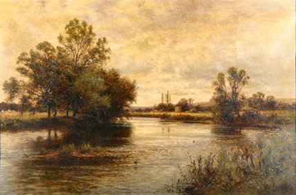 Penton Hook On The Thames — Alfred I Glendening