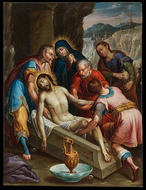 The Entombment Of Christ — Juan Rodríguez Juarez
