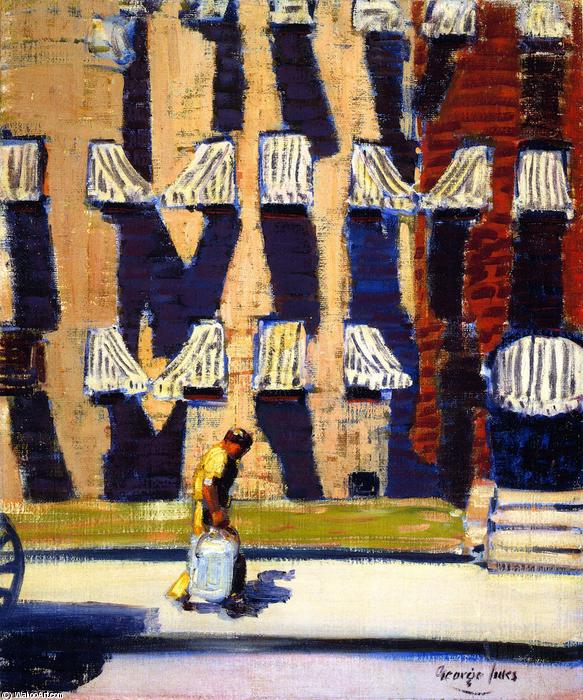 Noontime, St. Botolph Street, Boston — George Benjamin Luks