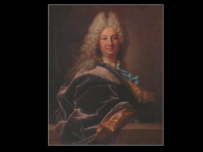 Portrait D'antoine Bernard Bouhier — Hyacinthe Rigaud