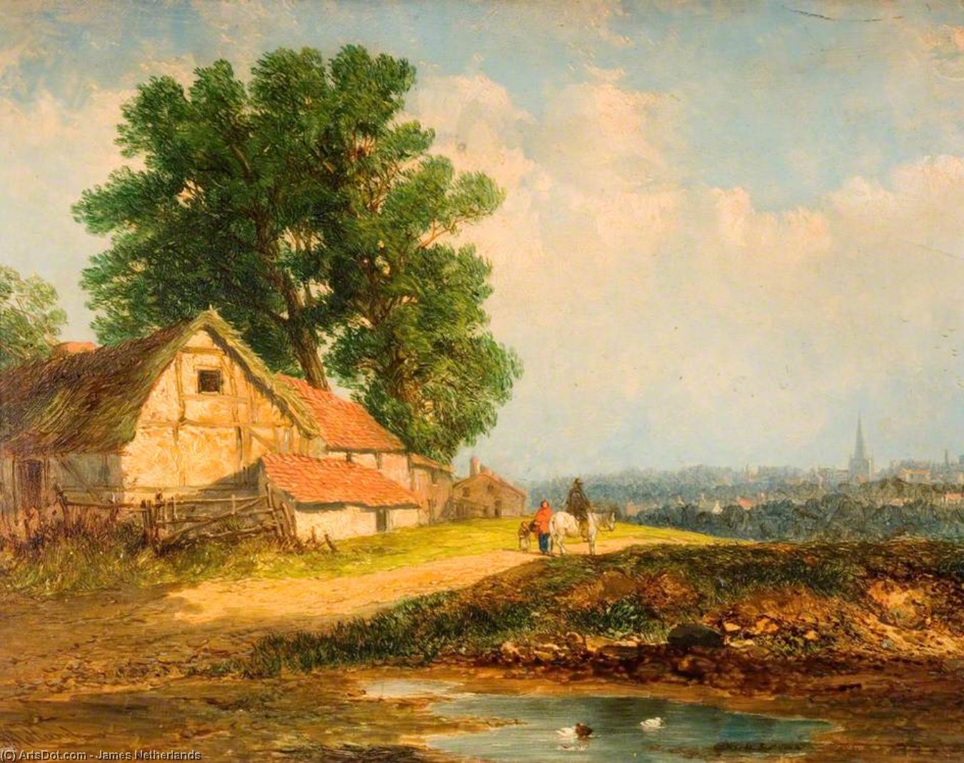 Distant View Of Birmingham — Джеймс Холланд