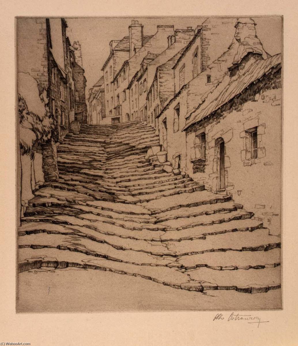 Cobblestone Stairway — Abbo Ostrowsky