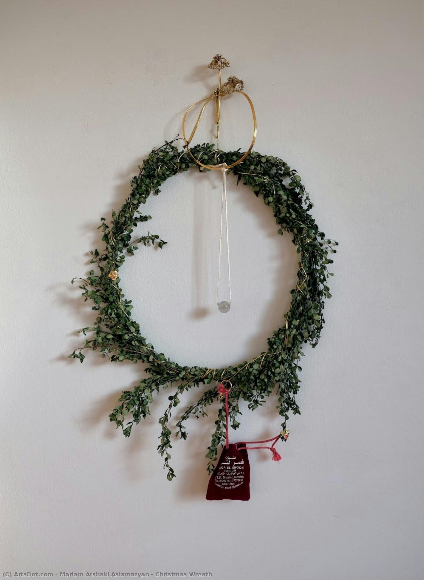 Christmas Wreath — Mariam Arshaki Aslamazyan