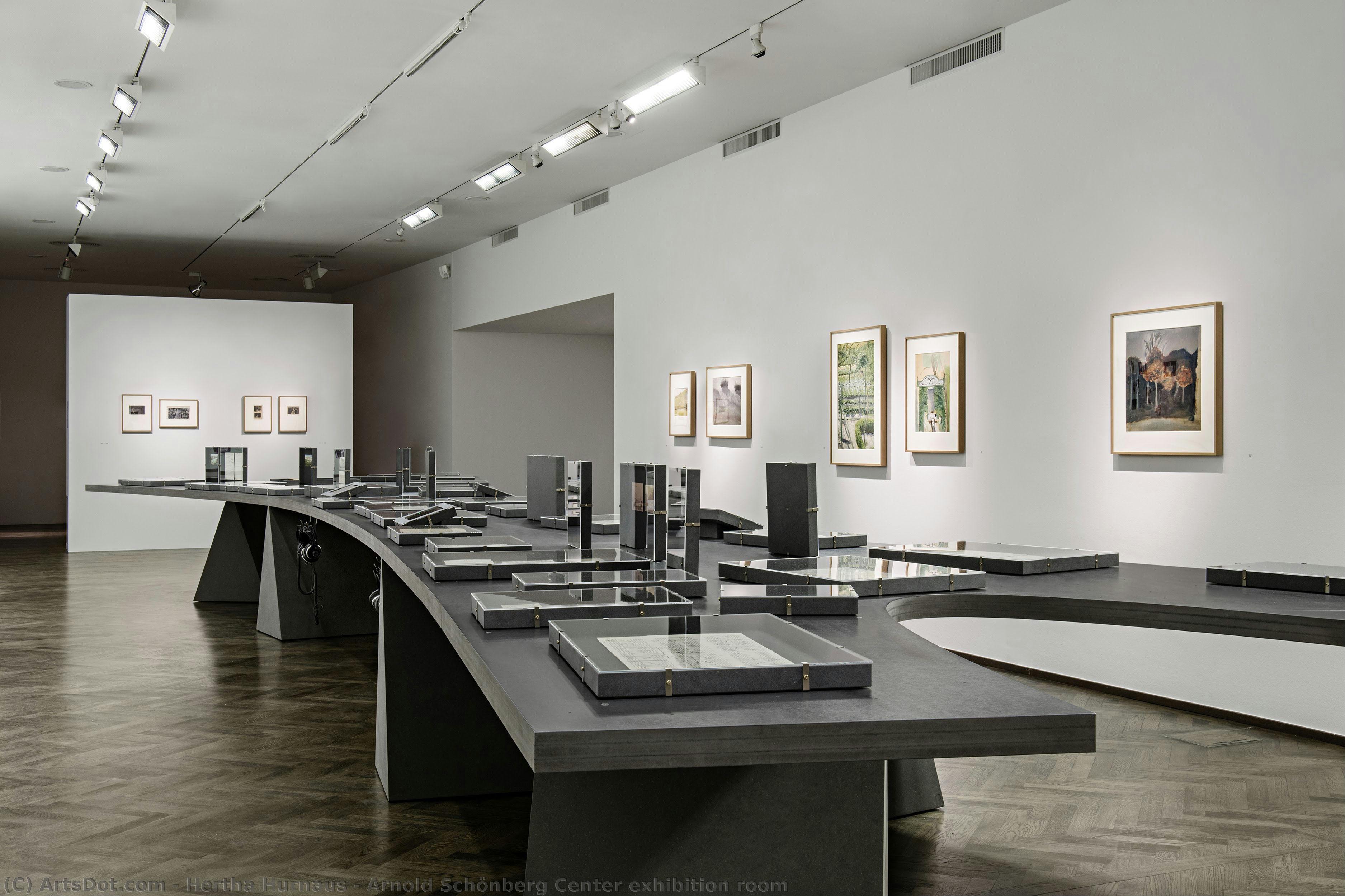 Arnold Schönberg Center Exhibition Room — Hertha Hurnaus