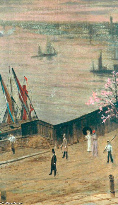 Lindsay Wharf, Chelsea — Walter Greaves