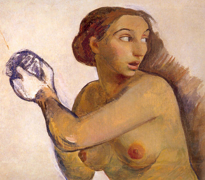 Nude. Sketch — Zinaída Serebriakova