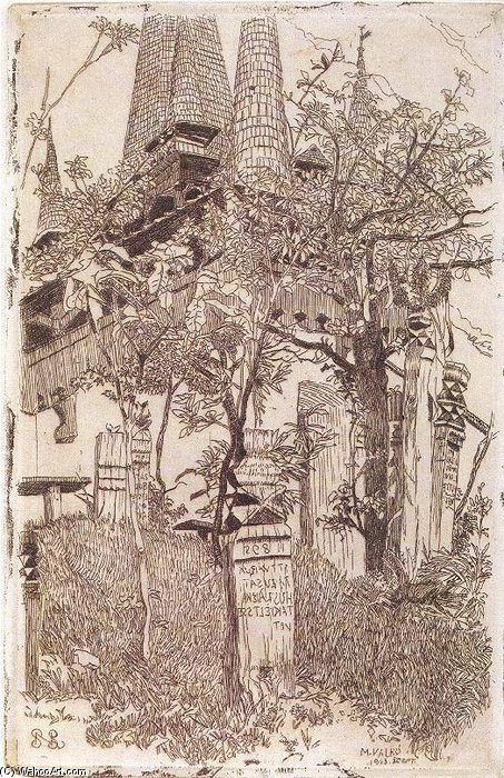 The Cemetery Of Magyarvalkó — Sandor Nagy