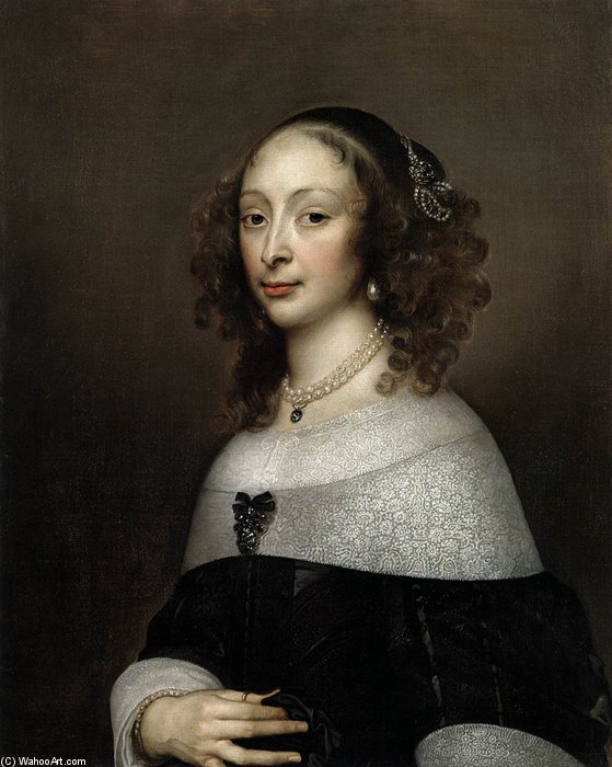 Portrait Of A Woman — Adriaen Hanneman