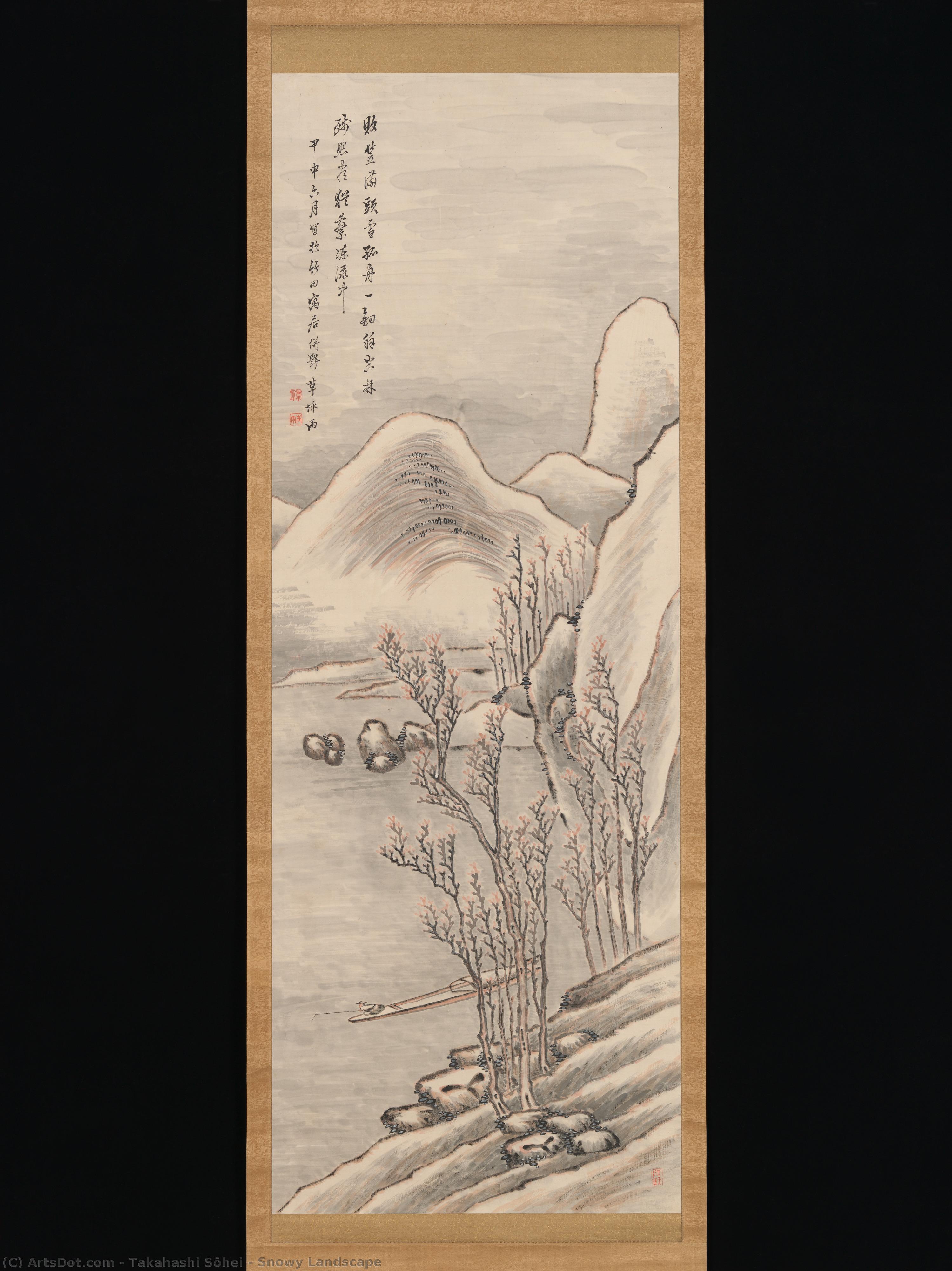 Snowy Landscape — Takahashi Sōhei