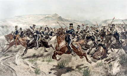 The Charge Of The Light Brigade — Richard Caton Woodville
