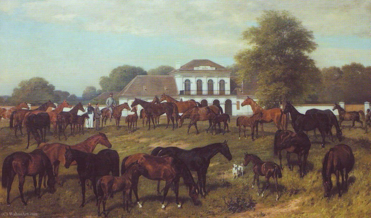 The Herd Of Fenékpuszta — Emil Franz Adam