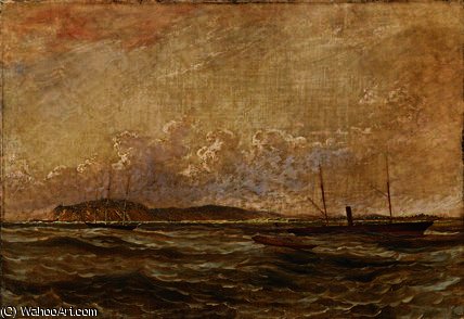 The Bluff And Entrance Of The Harbour — Thomas Baines