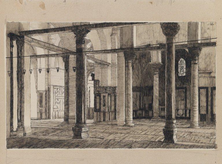 Transept Of The Mosque Of El Aksa — Jacques Joseph Tissot