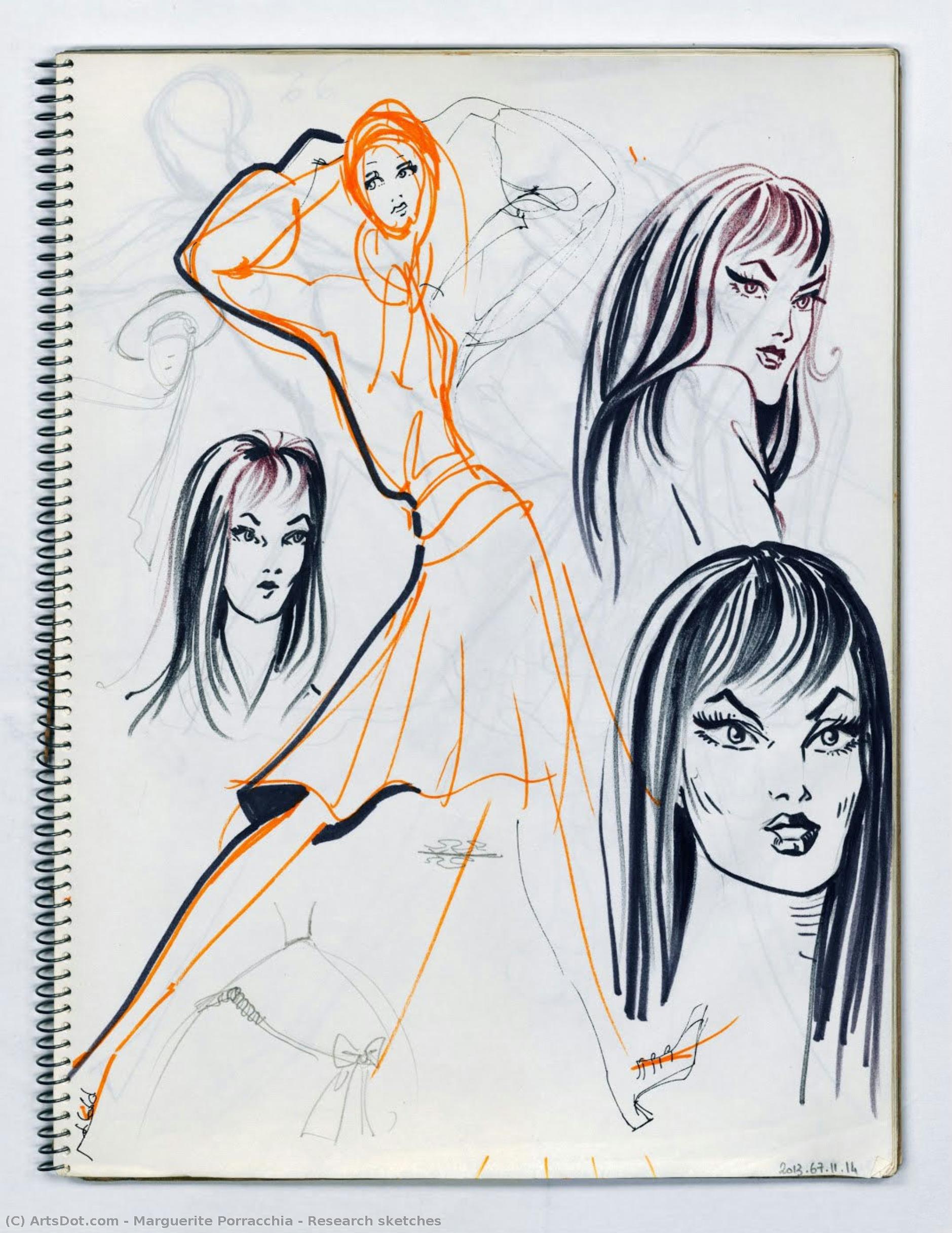 Research Sketches — Marguerite Porracchia