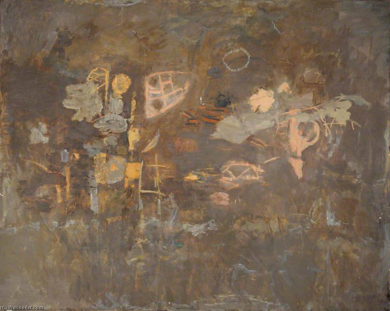 Evening Light On The Trees — Mary Potter